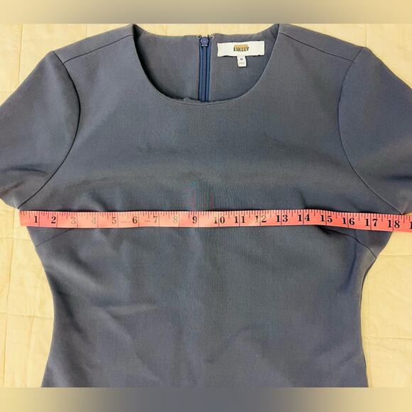 Likely Periwinkle Becket Ruffle Hem Mini Dress Fairycore Cocktail Coquette- 10 - Picture 7 of 12